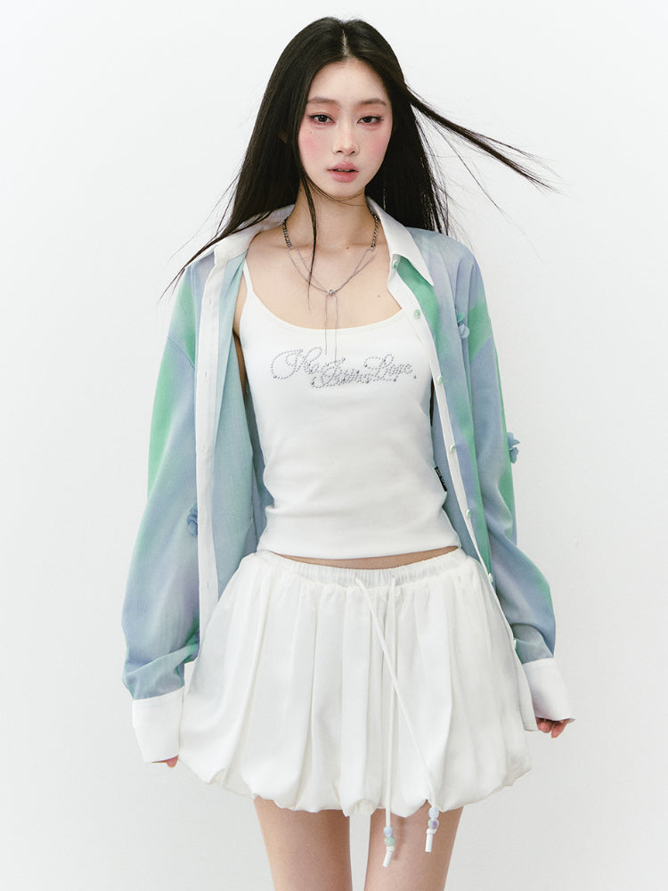 Floral Thin Flowing Sunshade Shirt - CHINASQUAD