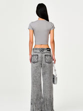 Compass Classic Wide-Leg Jeans - CHINASQUAD