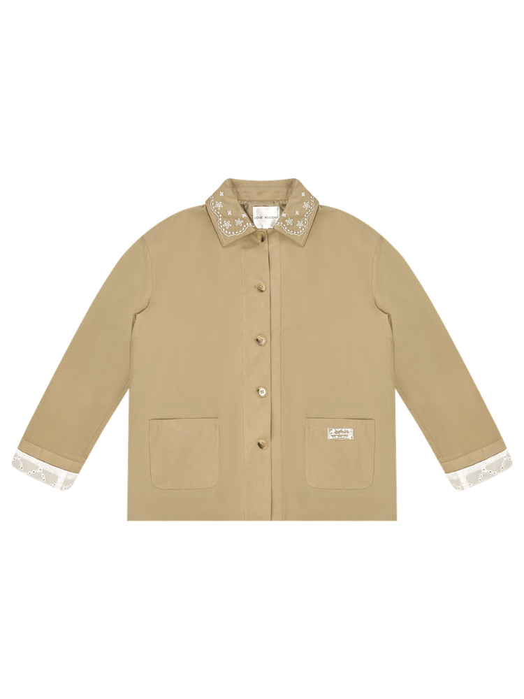 Lace Patchwork Jacket - CHINASQUAD