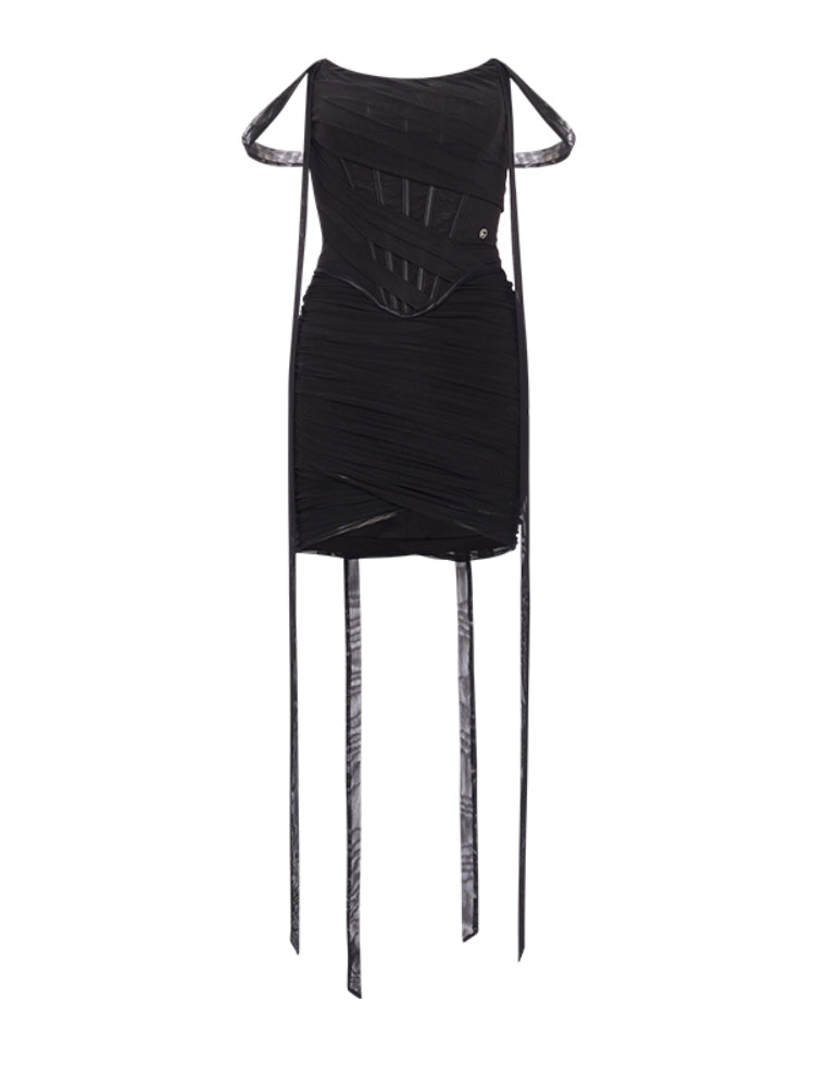 Off-Shoulder Bodycon Dress - CHINASQUAD