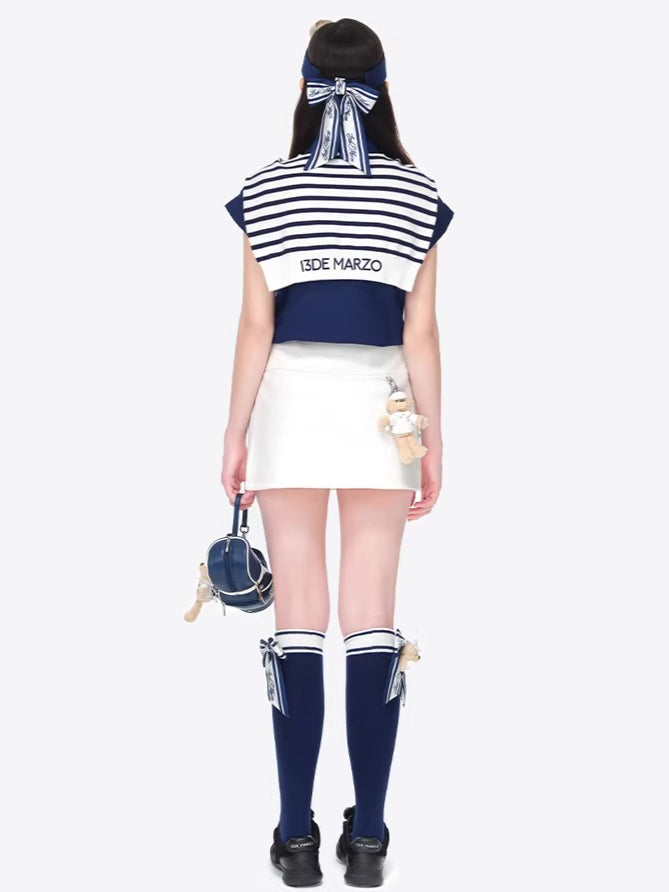 Golf Slit Skort Mini Skirts