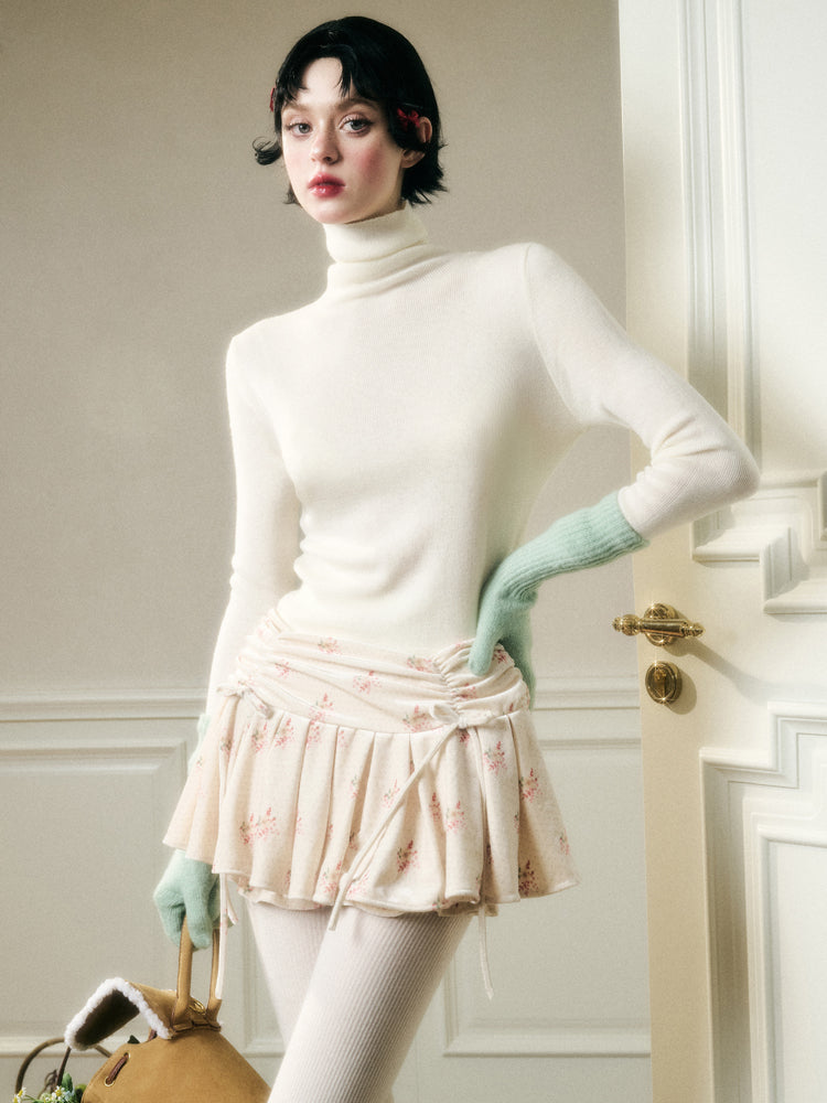 Velvet Mini Skirt - CHINASQUAD