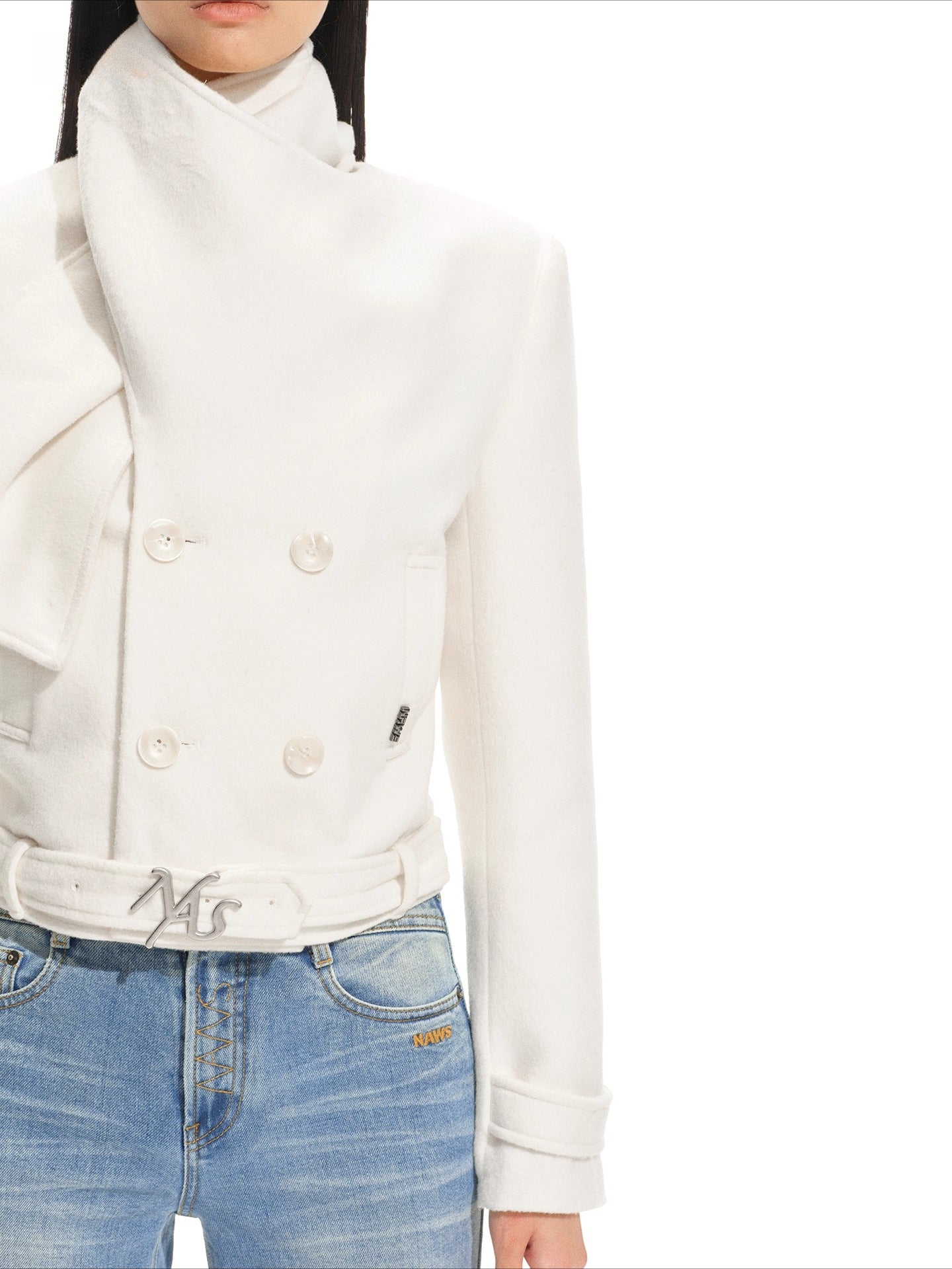 Rose Shawl Wool Short Jacket