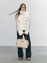 High-neck ShoulderWoolen Short Jacket - CHINASQUAD