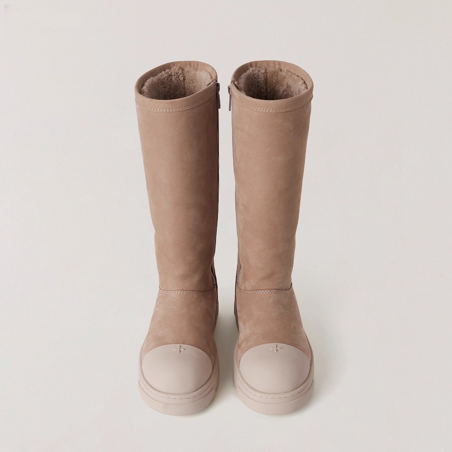 Cross Relic Sherpa Leather Mountain Boots