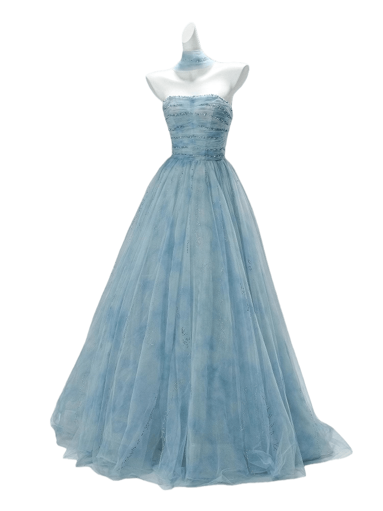 Zero-Seven Serene Celestial Tulle Gown