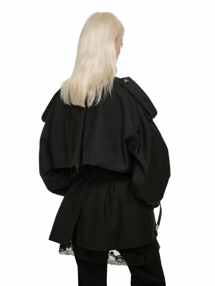 Mid-Length Trench Coat - CHINASQUAD