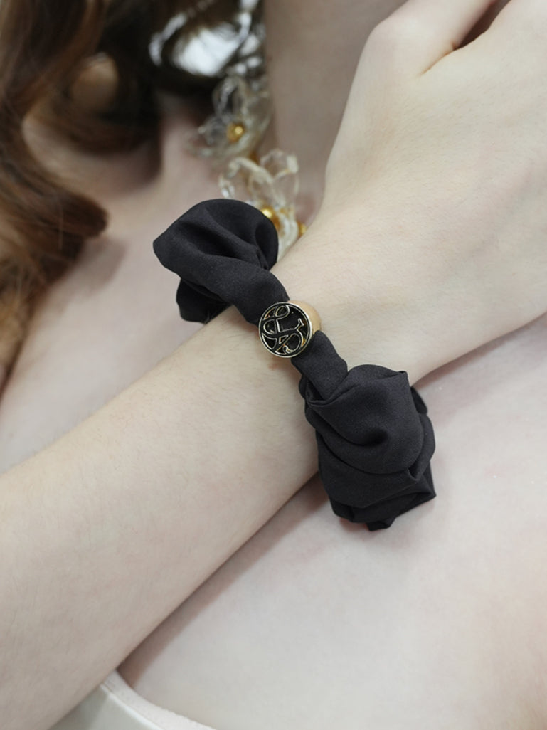 Elastic Hair Tie with Logo Metal Buckle - CHINASQUAD