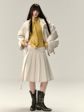 Plaid Patchwork Oversized Large Pockets Jacket - CHINASQUAD