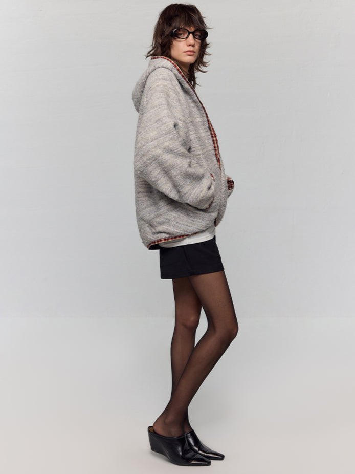 Original Plaid Wool Turtleback Jacket - CHINASQUAD
