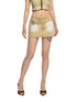 Brown Slim-Fit Bodycon Denim skirt - CHINASQUAD
