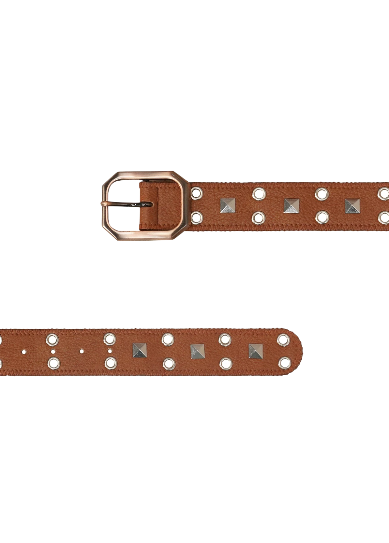 The NeverMore Vintage Studded Leather Belt NeverMore