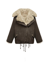 Detachable Fur Collar Parka Coat - CHINASQUAD