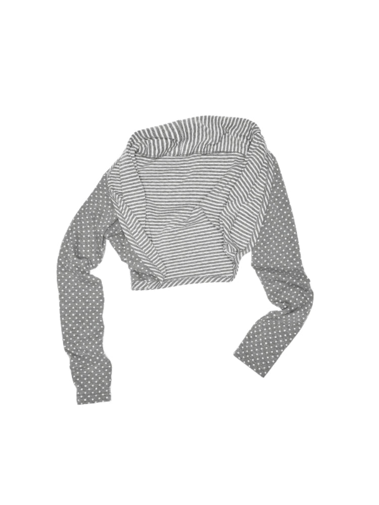 Polka Dot Stripe Jumpsuit Set - CHINASQUAD