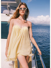 Thiri Chiffon Tube Top Dress - CHINASQUAD