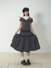 Polka Dot Pocket Loose Midi Skirt - CHINASQUAD