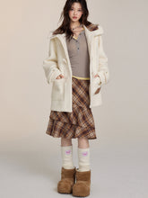 Plaid Irregular Layered Skirt - CHINASQUAD
