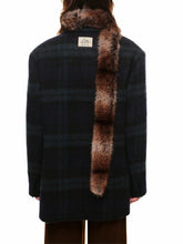 Oversized Green Plaid Woolen Blazer - CHINASQUAD