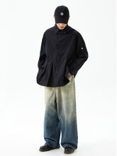 Gradient Washed Vintage Denim Jeans - CHINASQUAD