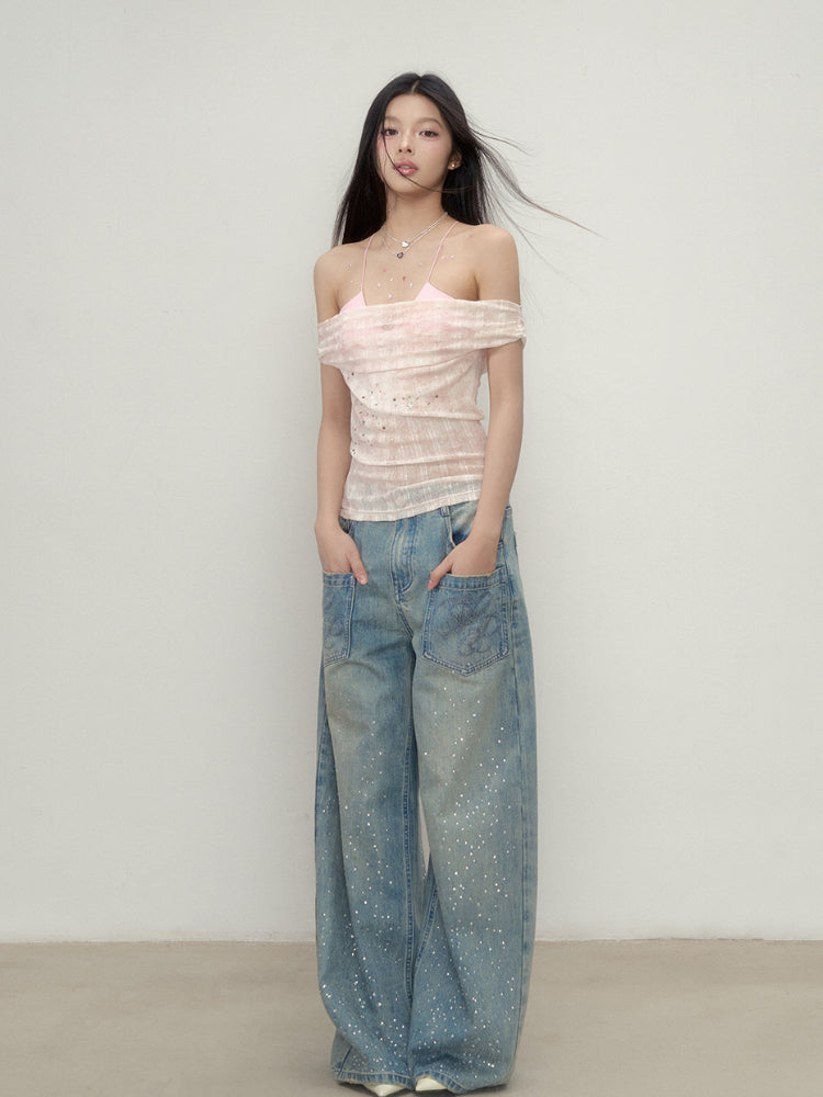 Short Bright Colored Strapless Strap - CHINASQUAD