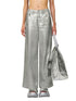 Compass Wild Classic Wide-Leg Jeans Silver - CHINASQUAD