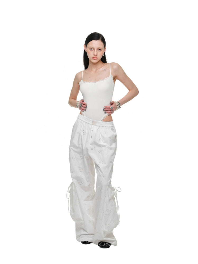 Lace Knit Bodysuit - CHINASQUAD