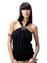 High-Elastic V-Neck Knotted Acetate Camisole - CHINASQUAD
