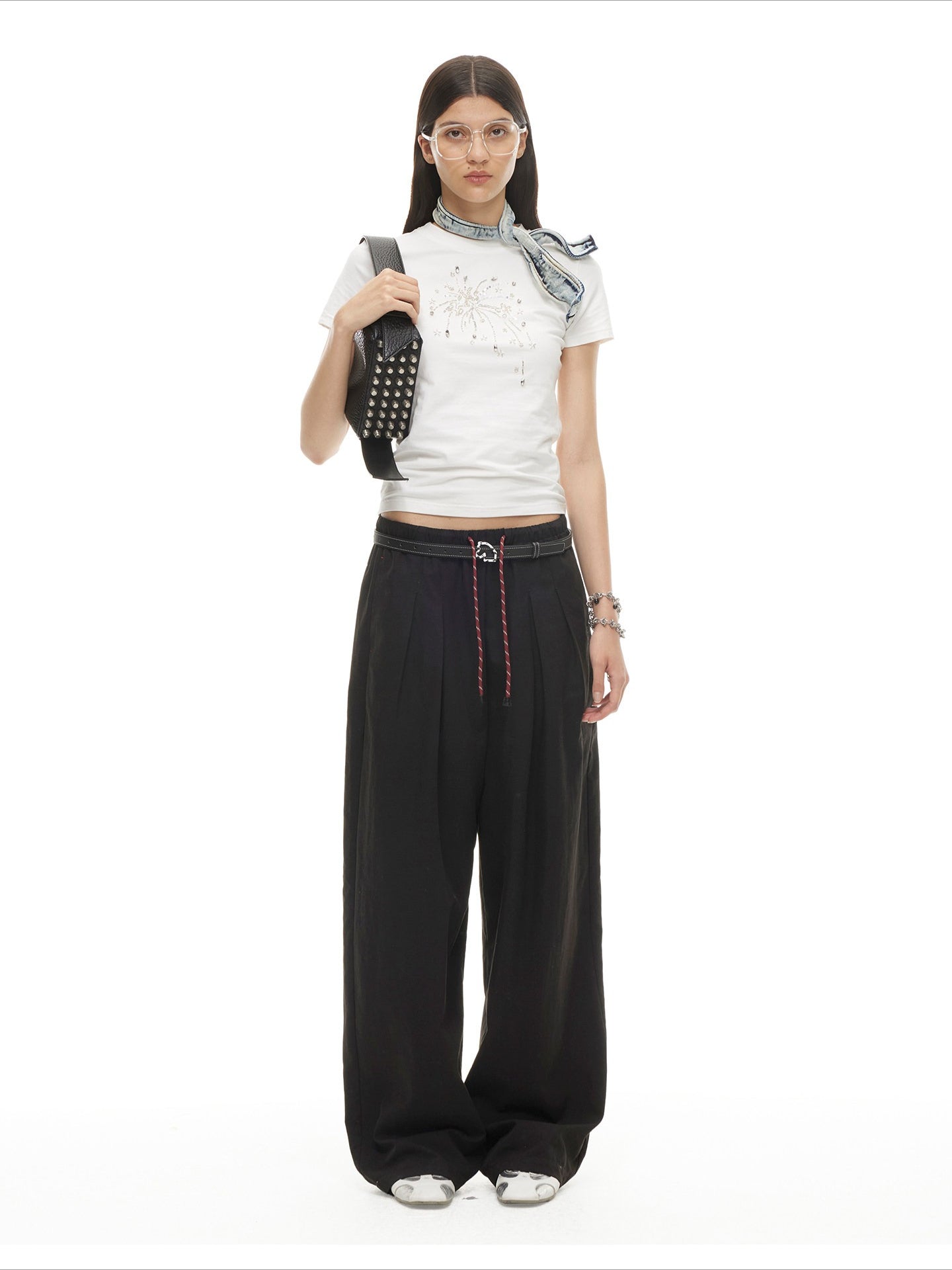 Matisse Relaxed Wide-Leg Trousers