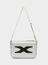 Black & Silver Badge Leather Bag - CHINASQUAD