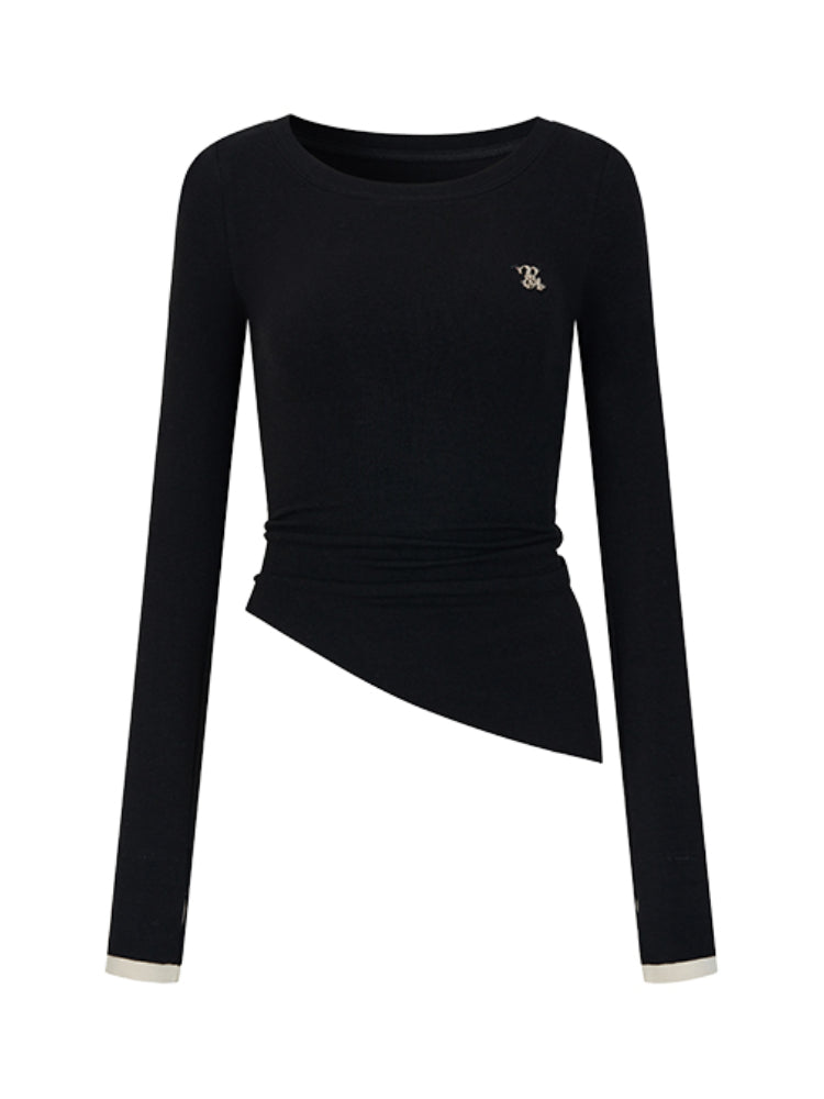 Irregular Patchwork Blouse - CHINASQUAD