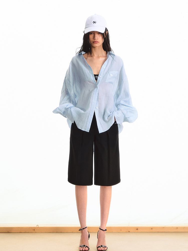 Casual Lightweight Long Sleeve Shirt - CHINASQUAD