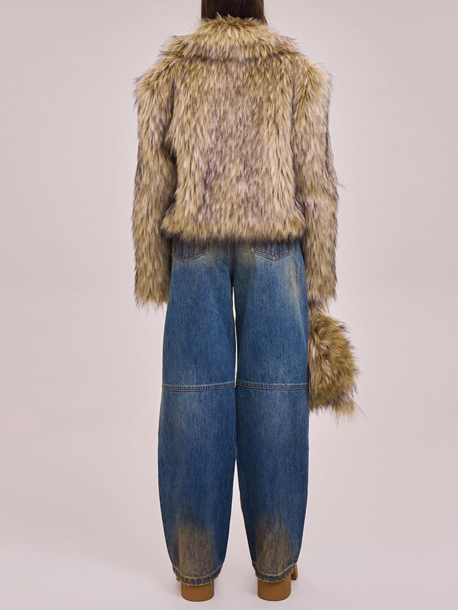 Desert Relic Straight-Leg Distressed Jeans