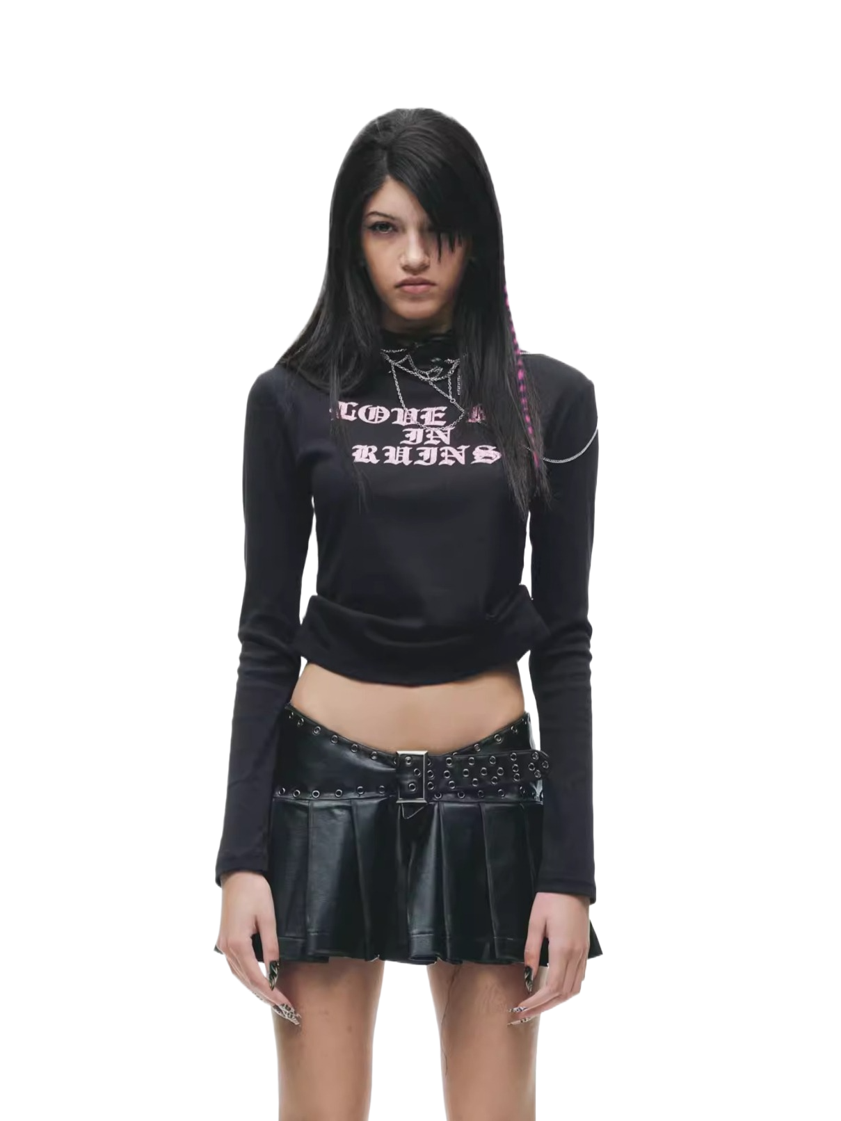 Adjustable Punk Base Layer T-Shirt