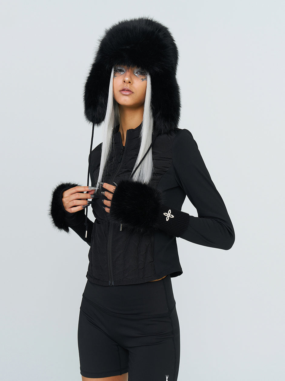 SMFK Compass Snowman Furry Ushanka Hat - CHINASQUAD