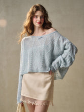 Loose French Style Short Sweater - CHINASQUAD