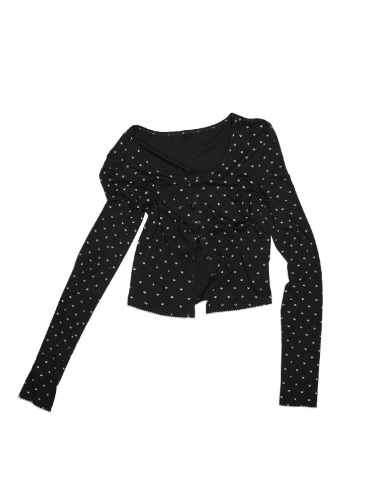 Cat Paw Lace Cardigan - CHINASQUAD