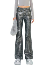 Mirage Star Cloud Elastic Flare Jeans - CHINASQUAD