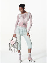Lace Mesh Layered T-shirt - CHINASQUAD