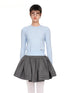 Blue & Pink Ruffled Cuff Knit Crewnecks - CHINASQUAD