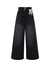 Low-Rise Wide-Leg Jeans - CHINASQUAD