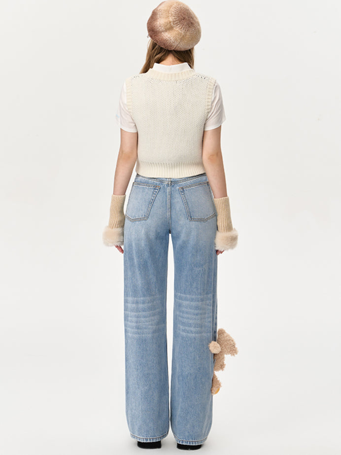 Doozoo Straight-Leg Jeans - CHINASQUAD