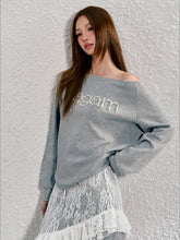 Gray Ruffled Faux Two-piece Layered Lace Sweatshirt Dress - CHINASQUAD