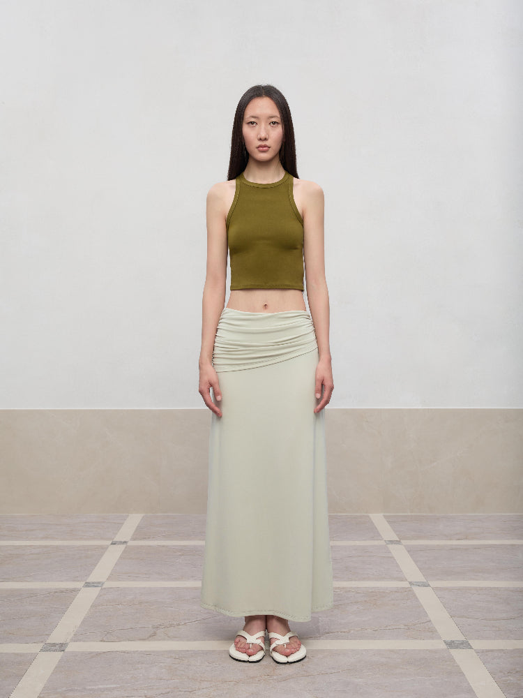 High Elastic Sleeveless I-Back Vest