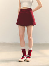 Anti-exposure Applique Pocket Suit Skort - CHINASQUAD