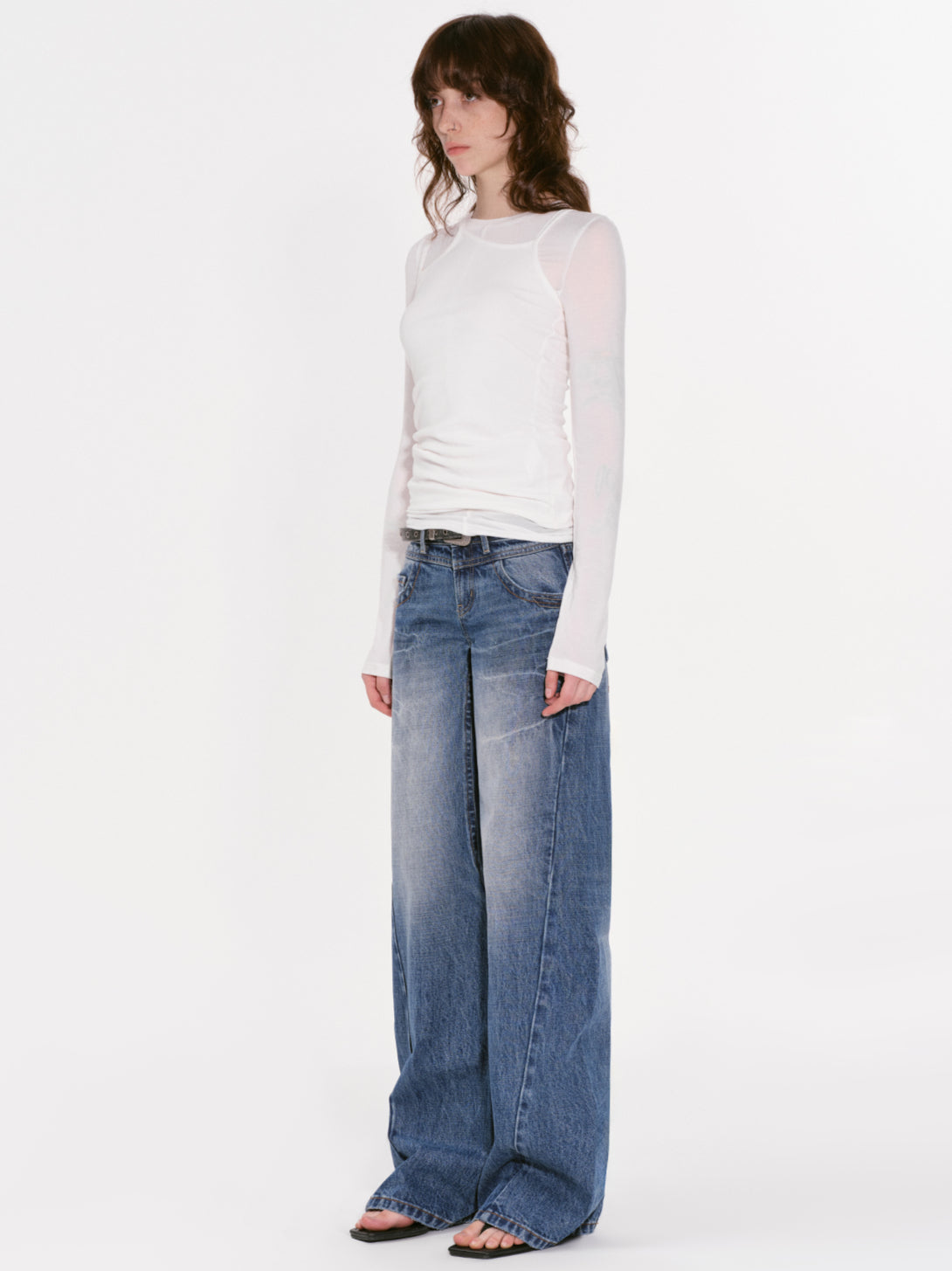 Retro Wash Blue Jeans - CHINASQUAD