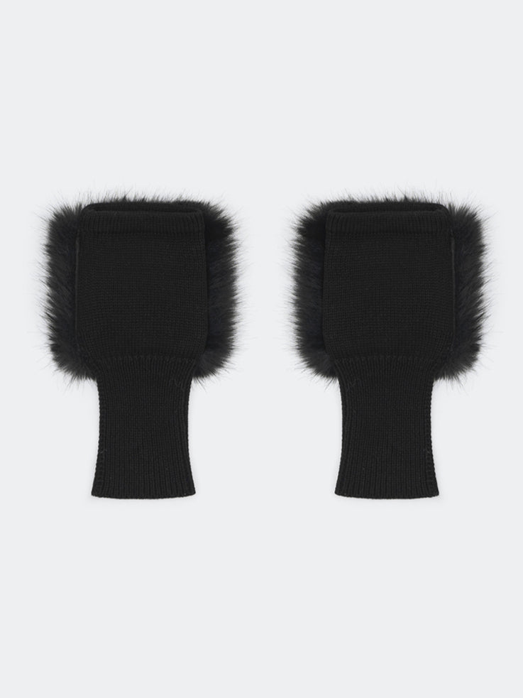 SMFK Compass Snowman Furry Gloves - CHINASQUAD