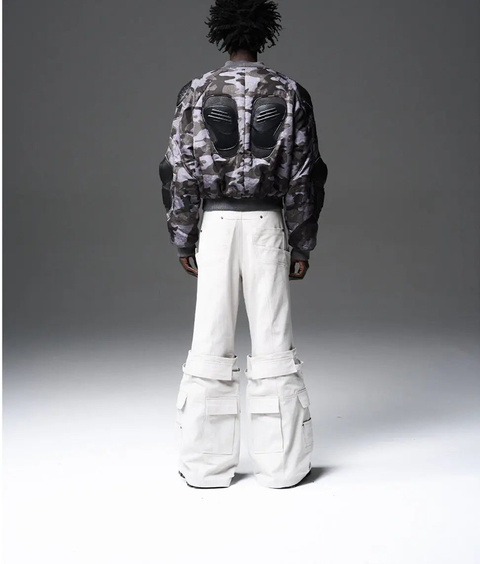 Loose-Fit Bomber Jacket - CHINASQUAD