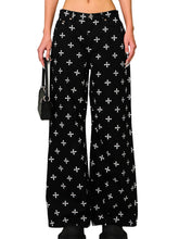 Black Garden Classic Wide-Leg Jeans - CHINASQUAD