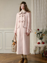 Plush Pink Wool Lamb Coat - CHINASQUAD