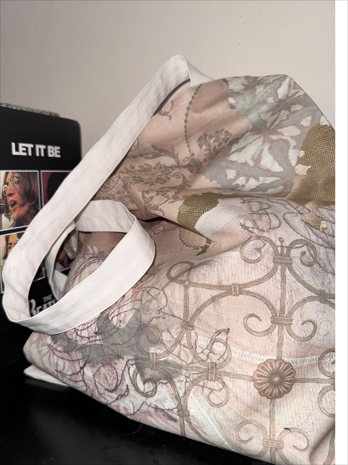 Hand-Painted Snake Year Punk Canvas Tote Bag - CHINASQUAD